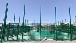 Спортплощадку возвели в селе Александровском по регпрограмме