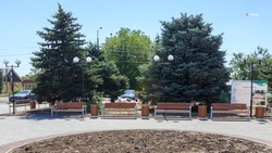 Парковую зону благоустроили в селе Высоцком по губернаторской программе 