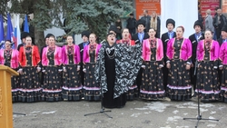 Жители Александровского дали старт обратному отсчёту до Дня Победы